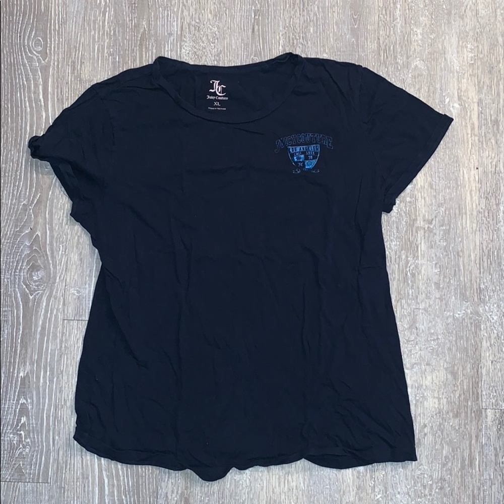 juicy couture navy t-shirt